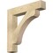 Ekena Millwork Legacy Block Rough Sawn Bracket, Douglas Fir, 4"W x 24"D x 24"H BKT04X24X24LEC05RDF - alternate 1